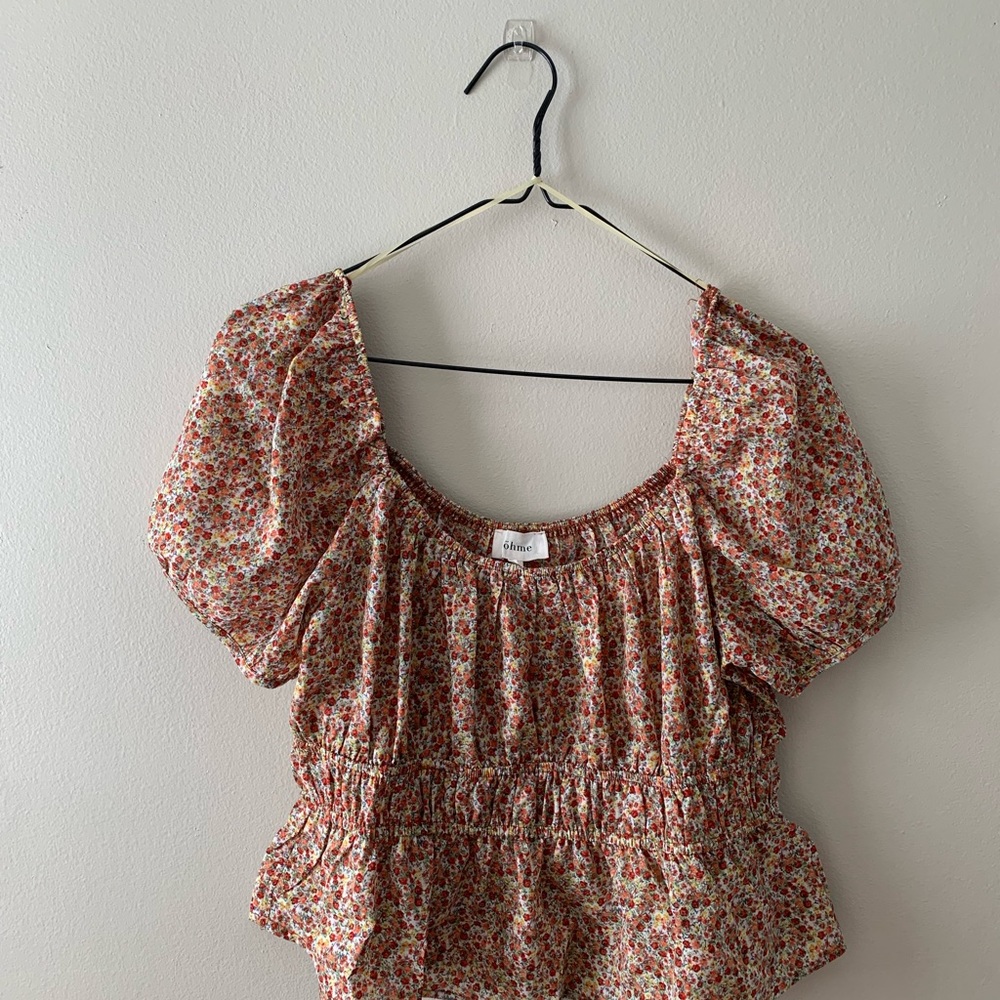 Bohme floral crop top - Picture 1 of 3